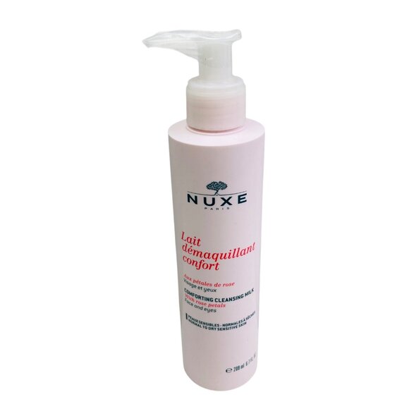 Nuxe Comforting Cleansing Milk With Rose Petals 6.7oz Normal, Dry Sensitive Skin - Picture 1 of 3